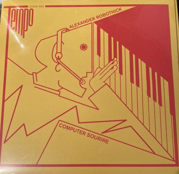 Alexander Robotnick – Computer Sourire (12", Tempo Dischi, 2020) Front Cover