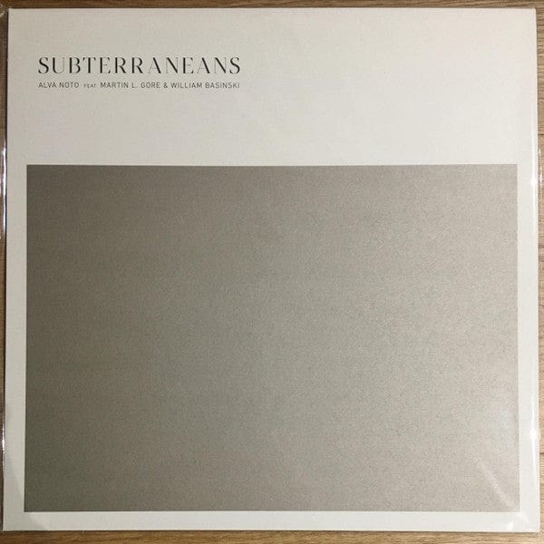 Alva Noto Feat. Martin L. Gore & William Basinski - Subterraneans (12") Noton Vinyl