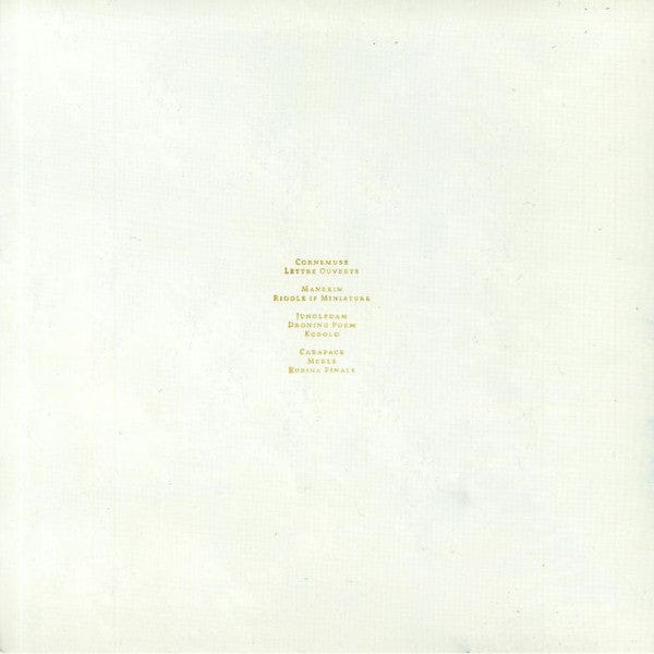 Amandra x Mattheis - Lettre Ouverte (2xLP, Ltd, 180) on Nous'klaer Audio at Further Records