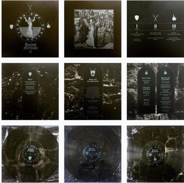 Ancient Methods - The Jericho Records (3x12", Album, Smo) Ancient Methods