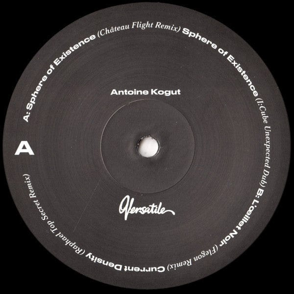 Antoine Kogut – 12" Remixes (12", Versatile Records, 2019) Front Cover