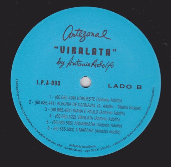 Antonio Adolfo – Viralata (LP, Far Out Recordings, 2017) Image 4