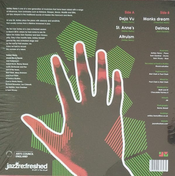 Ashley Henry - Ashley Henry's 5ive (LP, EP, Ltd, RP) Jazz Re:freshed