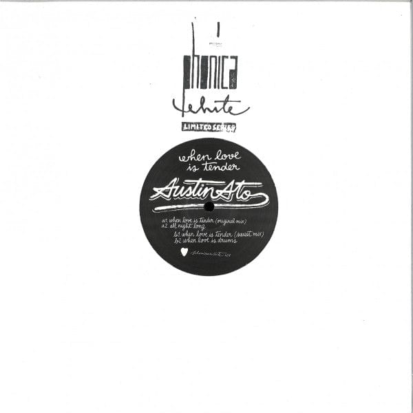 Austin Ato – When Love Is Tender (12", Phonica White, 2022) Front Cover