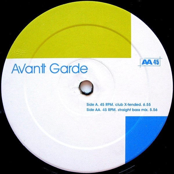 Avant Garde – Get Down (12", Vendetta Records, 1999) Image 4