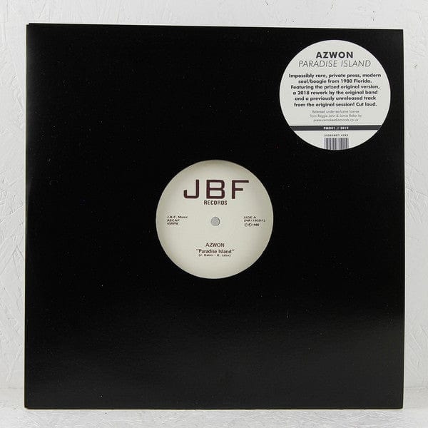 Azwon - Paradise Island (12", RE) Pressure Makes Diamonds, JBF Records (3)