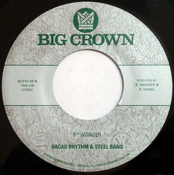 Bacao Rhythm & Steel Band – Scorpio / 8th Wonder (7", Big Crown Records, 2016) Image 4