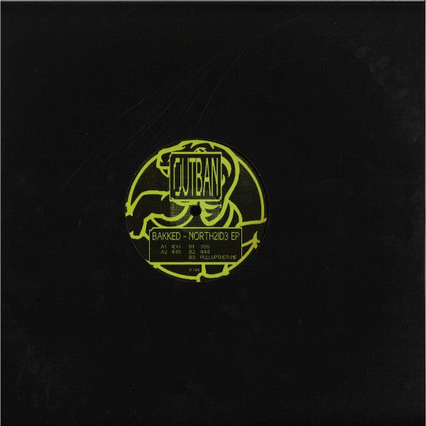 Bakked – North2Id3 EP (12", Outban, 2020) Back Cover
