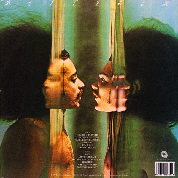 Batteaux – Batteaux (LP, Be With Records, 2018) Back Cover