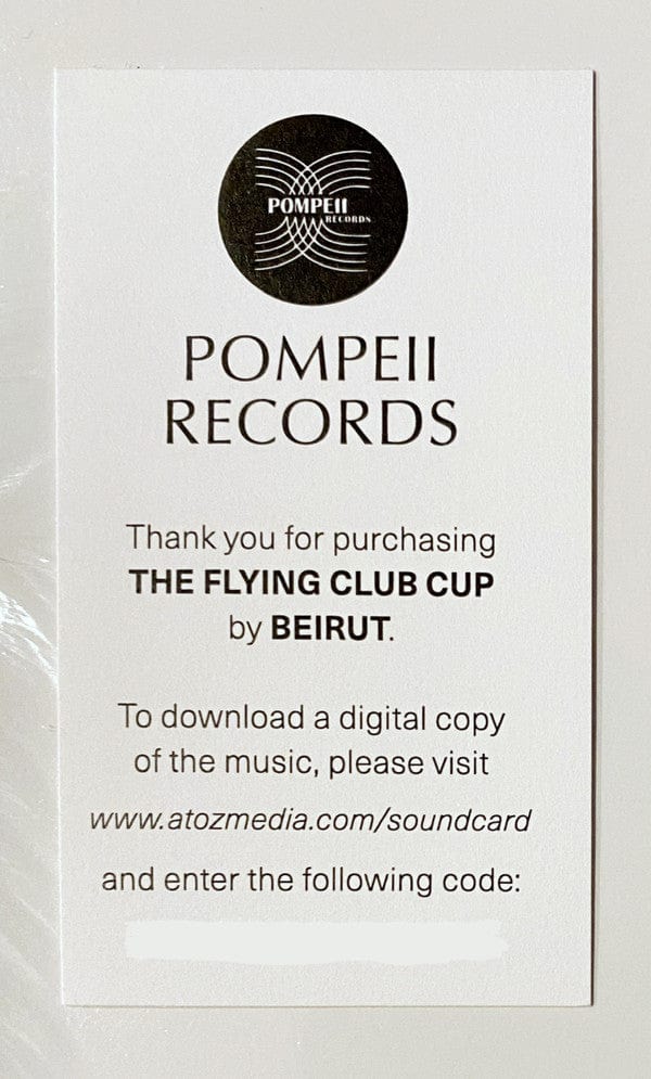 Beirut – The Flying Club Cup (LP, Pompeii Records, 2019) Image 5