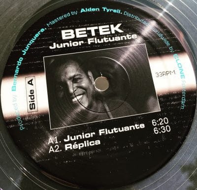 Betek – Junior Flutuante (12", Clear, Rotterdam Electronix, 2019) Back Cover