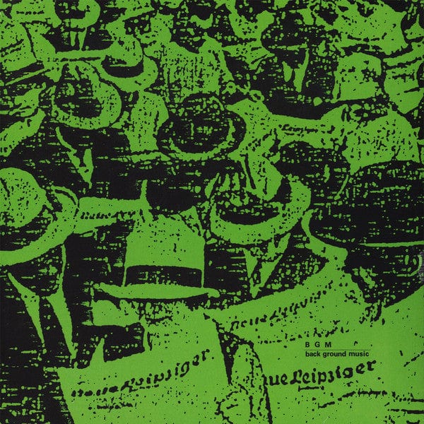 BGM – Back Ground Music (LP, Studio Mule, 2019) Front Cover