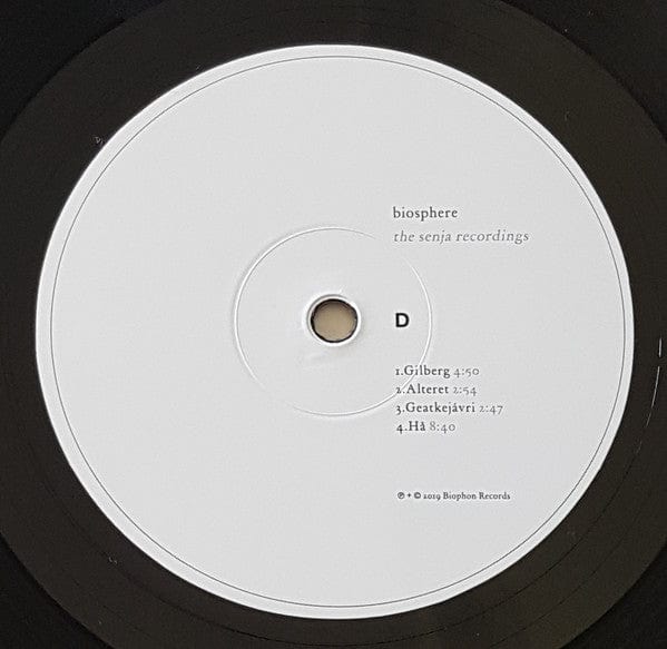 Biosphere - The Senja Recordings (2xLP, Album) on Biophon Records at Further Records