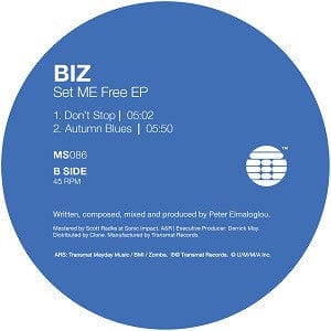 Biz E - Set Me Free EP (12") Transmat Vinyl