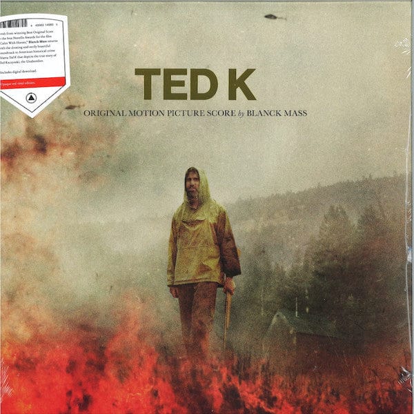 Blanck Mass – Ted K (Original Motion Picture Score) (LP, Red Opaque, Sacred Bones Records, 2022) Front Cover