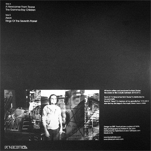 Boris Divider – Aeon (12", Drivecom, 2013) Back Cover