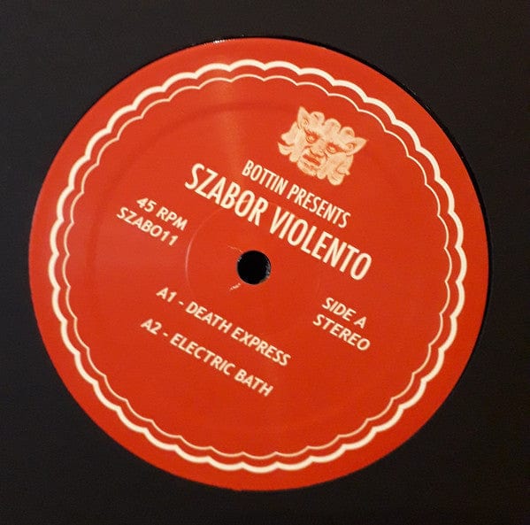 Bottin – Szabor Violento (12", Violette Szabo, 2019) Back Cover