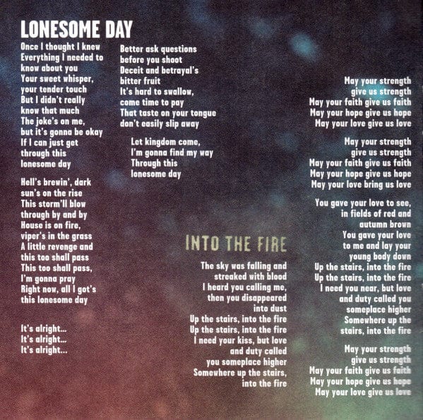 Bruce Springsteen - The Rising (CD) Columbia CD 696998660021