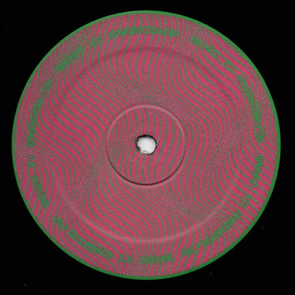 C.K – Chrome (12", Help Recordings, 2020) Back Cover