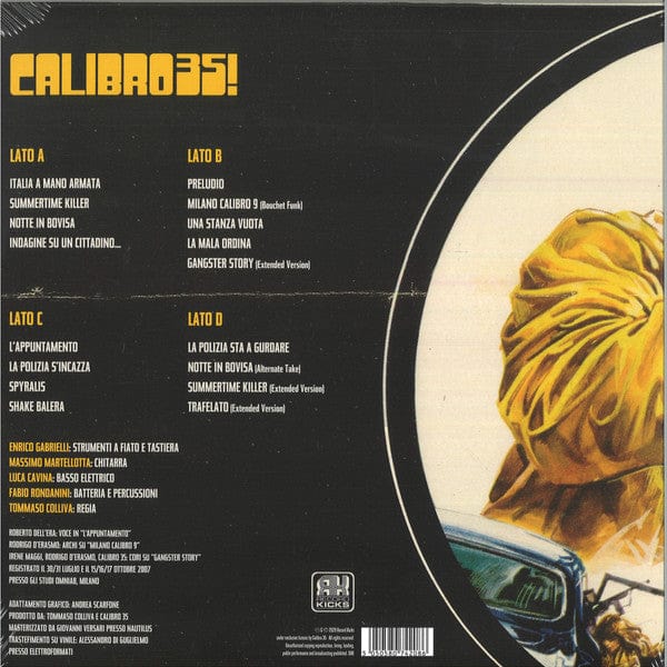 Calibro 35 - Calibro 35! (2xLP, RE) on Record Kicks at Further Records