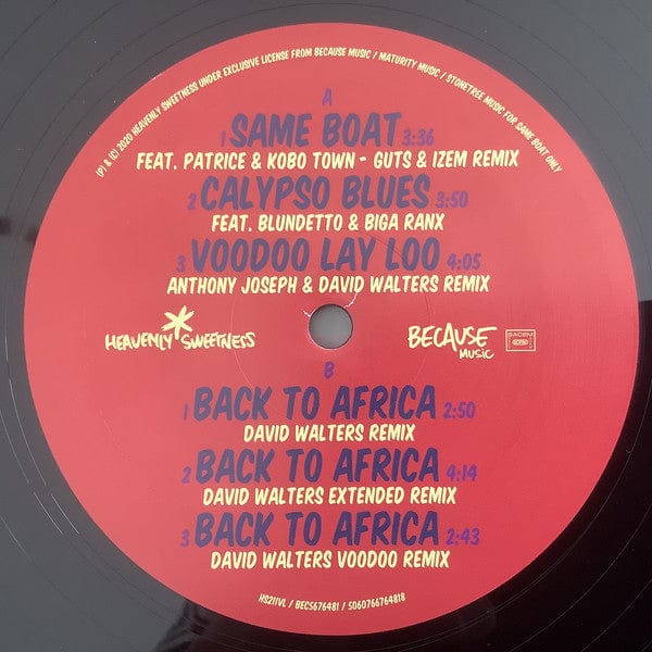 Calypso Rose – Heavenly Sweetness Loves Calypso Rose (12", Heavenly Sweetness, 2020) Image 4