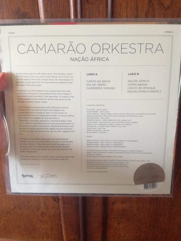 Camarão Orkestra - Nação África (LP) Favorite Recordings Vinyl 3760179355413