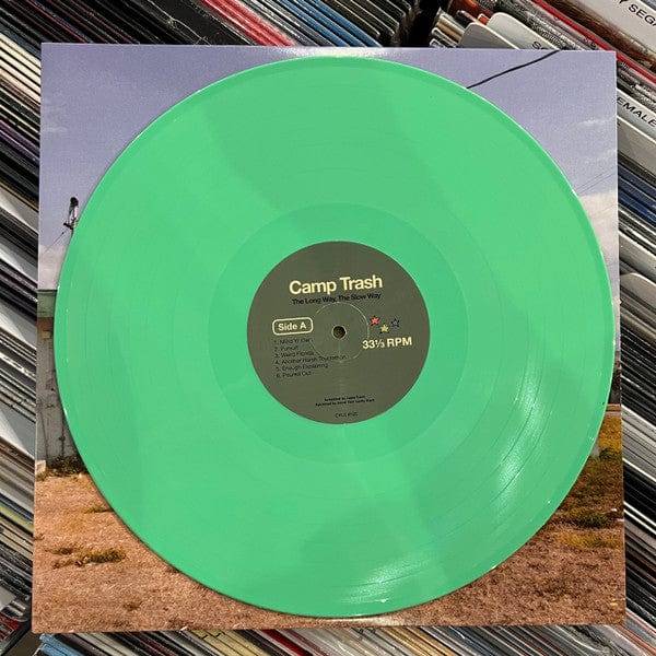Camp Trash – The Long Way, The Slow Way (LP, Doublemint, Count Your Lucky Stars, 2022) Image 4