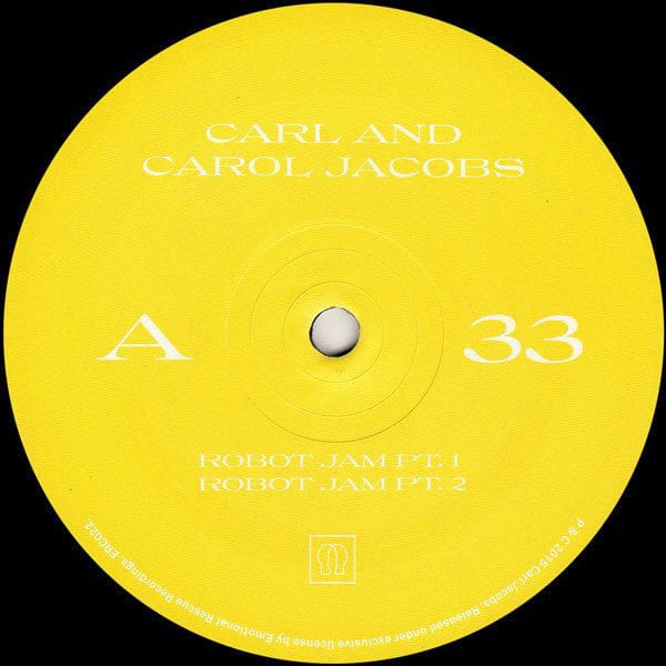 Carl* And Carol Jacobs - Robot Jam (12") Emotional Rescue