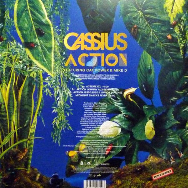 Cassius Featuring Cat Power & Mike D - Action (12") Because Music Vinyl 5060421564296