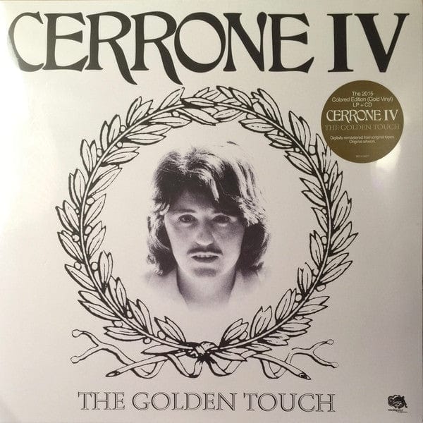 Cerrone – Cerrone IV - The Golden Touch (LP+CD, Gold, Because Music, 2015) Front Cover