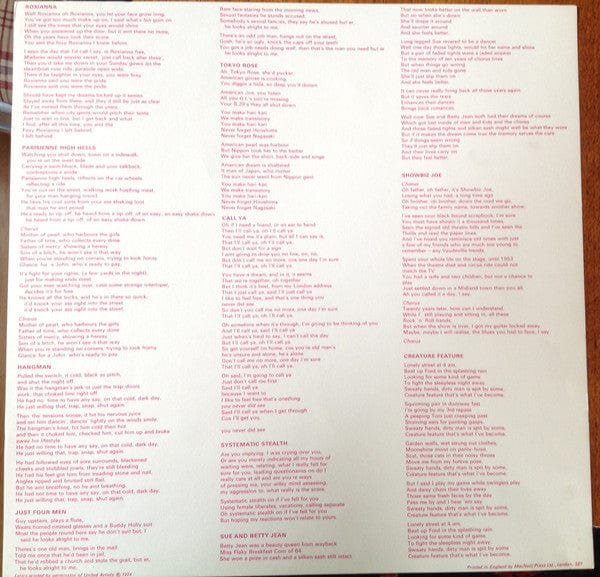 Chapman-Whitney – Streetwalkers (LP, Reprise Records, 1974) Image 5