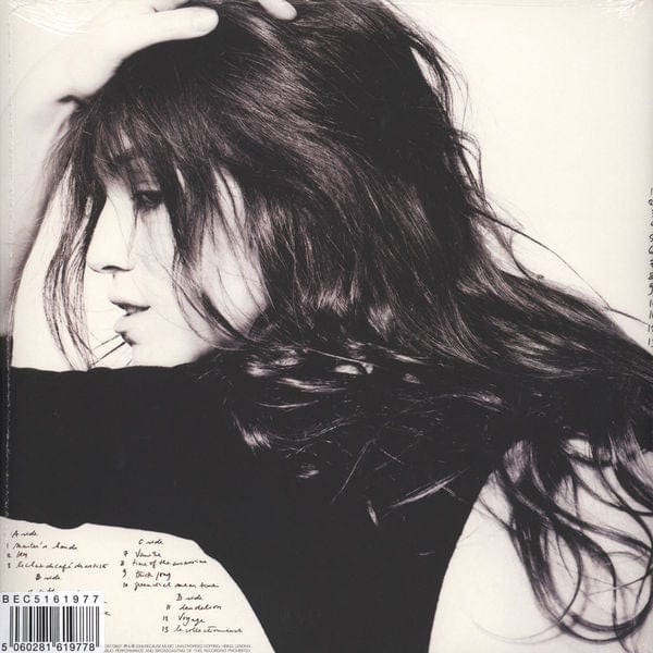 Charlotte Gainsbourg – IRM (2xLP+CD, Because Music, 2015) Back Cover