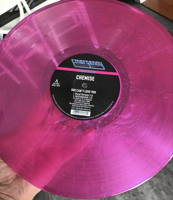 Chemise - She Can't Love You (12") Emergency Records 06838118172