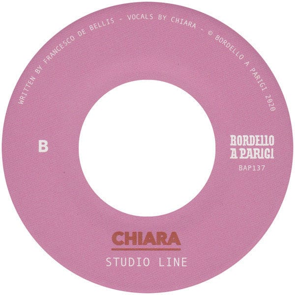 Chiara (26) - Rec / Studio Line (7", Single) Bordello A Parigi