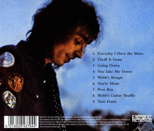 Chicken Shack Featuring Stan Webb (2) - Goodbye Chicken Shack (CD) Esoteric Recordings CD 5013929437944