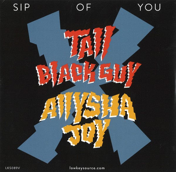 Children of Zeus Black Milk Tall Black Guy Allysha Joy – Won't End Well / Sip Of You (7", Low Key Source, 2019) Back Cover