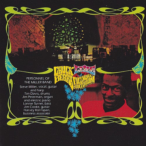 Chuck Berry - Live At The Fillmore Auditorium - San Francisco (CD) Rebound Records (2) CD 731452020321