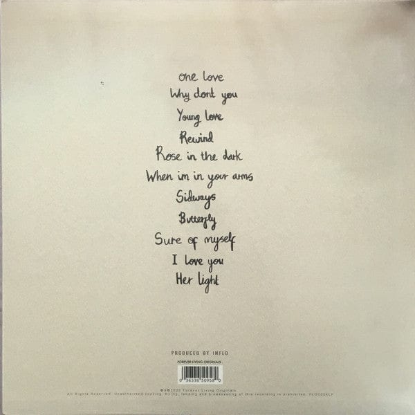 Cleo Sol – Rose In The Dark (LP, Forever Living Originals, 2020) Back Cover