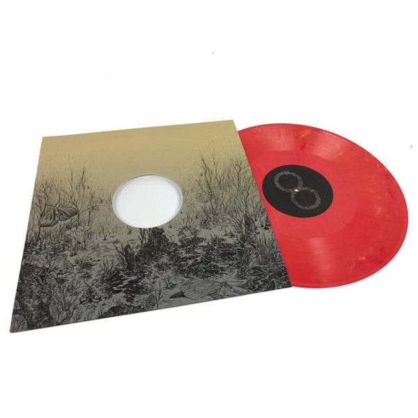 Cloakroom – Infinity (12", Red w/ Yellow Splatter, Run For Cover Records, 2017) Back Cover