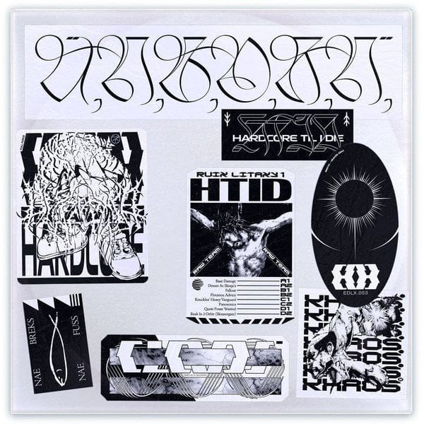 Clouds – HTID: Heaven-Sent Tekno Impakting Dancefloors, Or Hardcore Till I Die (2x12", Electric Deluxe, 2017) Front Cover