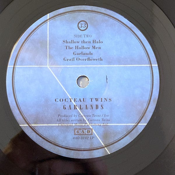 Cocteau Twins – Garlands (LP, 24bit HD, 4AD, 2020) Image 5