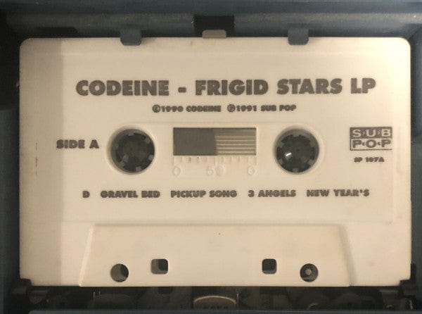 Codeine – Frigid Stars LP (Cassette, Sub Pop, 1991) Image 5