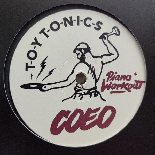 COEO – Piano Workout (12", Toy Tonics, 2020) Back Cover