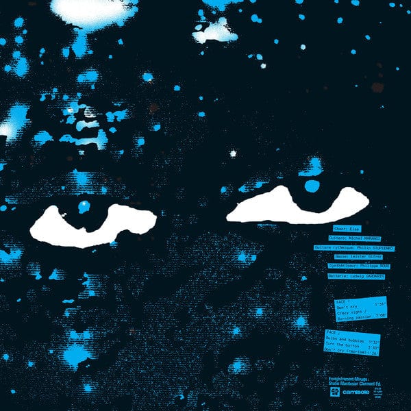 Coldreams – Crazy Night (LP, Camisole Records, 2020) Back Cover