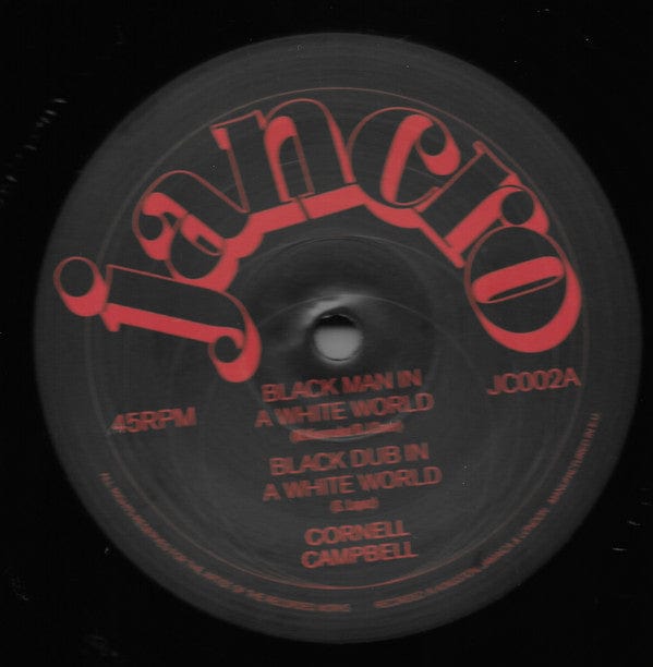 Cornell Campbell - Time For Peace on Jancro Record Co. at Further Records