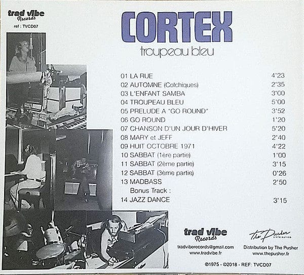 Cortex – Troupeau Bleu (CD, Trad Vibe, 2018) Image 3