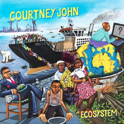 Courtney John – Ecosystem (LP, Soul Man Records, 2017) Front Cover