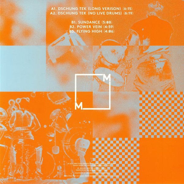 Curt Cress – Dschung Tek (LP, Music From Memory, 2019) Back Cover