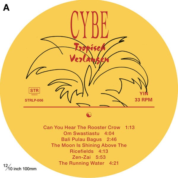 Cybe – Tropisch Verlangen (LP, Stroom, 2017) Image 5