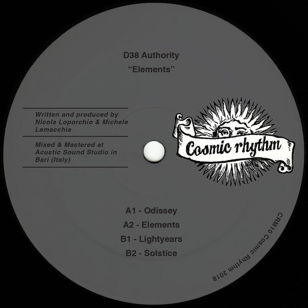 D38 Authority - Elements (12") Cosmic Rhythm